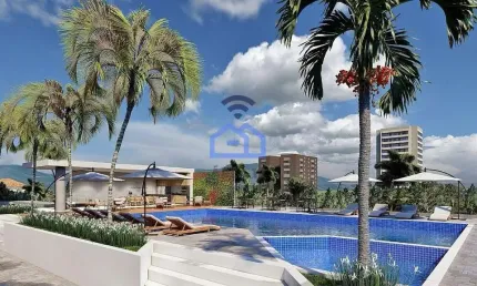 Cobertura espaçosa à venda no bairro do Indaiá em Caraguatatuba, SP - Realize o seu sonho de morar