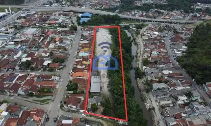 Área de 9.635,23m² à venda no bairro do Caputera em Caraguatatuba, SP - Excelente oportunidade de i