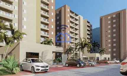Apartamento de 2 dormitórios à venda no bairro do indaiá em caraguatatuba, sp