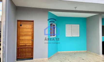 Kitnet à venda no bairro Jardim das Gaivotas em Caraguatatuba, SP com 01 dirmitório 01 vaga de gara