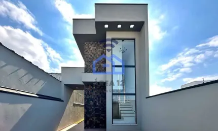 Espetacular casa à venda com 3 dormitórios, espaço gourmet completo, piscina, no bairro do Golfinho