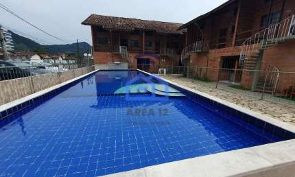 Sobrado em condomínio para locação no bairro da Martim de Sá em Caraguatatuba, SP