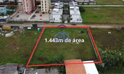 Área Plana de 1443.75m²  à venda no bairro do Massaguaçu em Caraguatatuba, SP