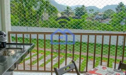Apartamento para locação no bairro Martim de Sá em Caraguatatuba, SP com 2 dormitórios sendo 1 suít