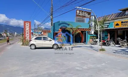 Ponto comercial para locação no  bairro Porto Novo em Caraguatatuba, SP - ótima localização à beira