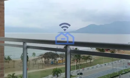 Apartamento à venda em condomínio frente mar no indaiá em caraguatatuba, sp com 3 dormitórios sendo