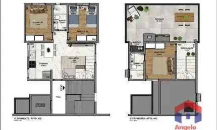 Apartamento com 2 quartos à venda, 43 m² por R$ 399.000 - São João Batista - Belo Horizonte/MG