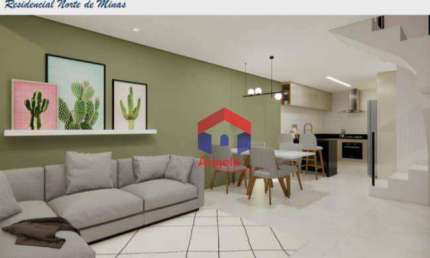 Casa com 2 quartos à venda, 88 m² por R$ 550.000 - Santa Amélia - Belo Horizonte/MG