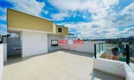 Cobertura com 3 quartos à venda, 128 m² por r$ 586.900 - santa branca - belo horizonte/mg