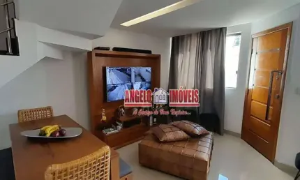 Casa com 3 quartos à venda, 86 m² por R$ 635.000 - Santa Branca - Belo Horizonte/MG