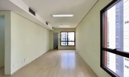 Sala comercial com 33 m² na rua américo brasiliense - chácara santo antônio