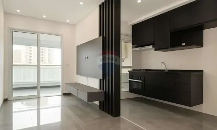 54 m², 1 Dormitório, Varanda, Vaga de Garagem com Acabamento Premium, Segurança e Lazer na República!