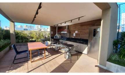 Apartamento 1 Suíte, com Design Planejado e Moderno. Condominio Clube