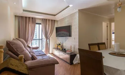 Vendo apartamento 2 dorms., sendo 1 suíte e c/multiuso