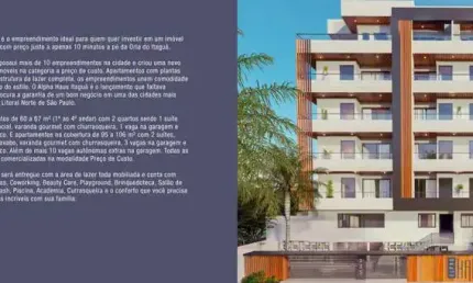 Apartamento na planta para venda em ubatuba, itagua, 2 dormitórios, 2 suítes, 3 banheiros, 3 vagas