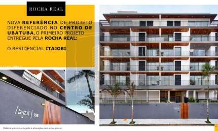 Apartamento para Venda em Ubatuba, Itagua, 2 dormitórios, 2 suítes, 3 banheiros, 2 vagas