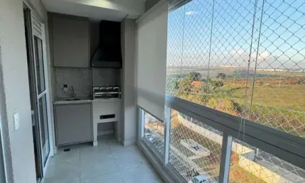 Imperdível! Apartamento à venda em Paulínia-SP, Balneário Tropical, 3 quartos, 1 suíte, 2 vagas, 80m² de área.