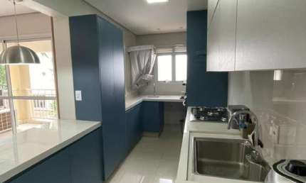 Apartamento à Venda no Bairro Morumbi em Paulínia-SP: 3 Quartos, 1 Suíte, 2 Salas, 3 Banheiros, 2 Vagas, 92m².