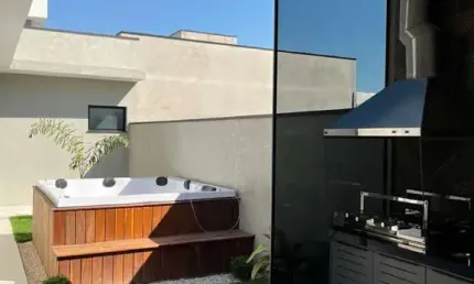 Condomínio de alto padrão em paulínia-sp: casa com 3 quartos e 132m² no residencial terras da estância