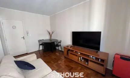 Apartamento Mobiliado para locação em Campinas-SP, bairro Bosque: 1 quarto, 1 sala, 1 banheiro, 51m² de área. Venha conferir!