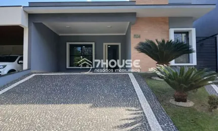 Imperdível oportunidade: casa em condomínio no residencial real park sumaré, sumaré-sp, com 3 quartos, 3 suítes, 2 salas e 142m²!