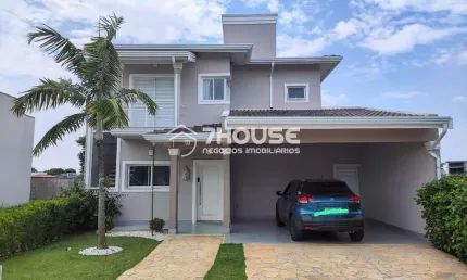 Casa de alto padrão em condomínio à venda em Valinhos-SP, Res. Santa Maria - 3 quartos, 1 suíte, 3 banheiros, 4 vagas, 210m².
