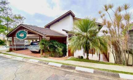 Casa Venda Cond. Palm Hills - Granja Viana  4 suítes, rústica
