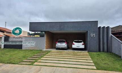 Casa  Nova - TÉRREA  3 suítes, piscina jardim Passargada -Cotia