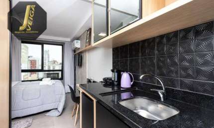 Studio com 1 dormitório para alugar, 17 m² por R$ 1.650/mês - Centro - Curitiba/PR