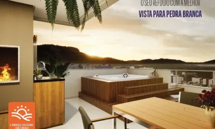 Apartamento à venda em Palhoça, Pedra Branca, com 2 suítes, com 100.21 m², Enjoy