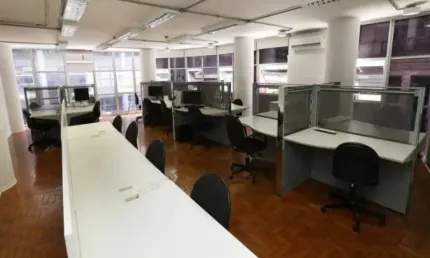 Sala comercial para locação. - edifício triângulo, são paulo - mobiliado