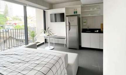 Apartamento com 1 quarto para alugar na Rua Agissê, --, Jardim das Bandeiras, São Paulo