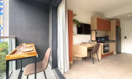 Apartamento com 1 quarto para alugar na Avenida Rebouças, --, Pinheiros, São Paulo