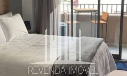 Apartamento Comercial para Locação na Vila Nova Conceição, São Paulo-SP: 1 Quarto, 1 Banheiro, 30m² de Área.
