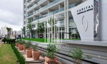 Sala Comercial para Locação na Vila São Francisco - São Paulo-SP: 2 Salas, 2 Banheiros, 6 Vagas de Garagem, 235m² .