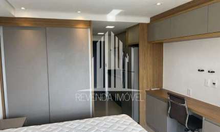 Apartamento para locação em São Paulo-SP, no bairro Santo Amaro: 1 quarto, 1 banheiro, 25,00 m².