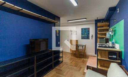 Apartamento à Venda - Santa Cecília, 1 Quarto,  30 m2
