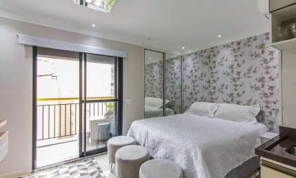 Apartamento à Venda - Santa Cecília, 1 Quarto,  26 m2