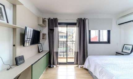 Apartamento à Venda - Santa Cecília, 1 Quarto,  26 m2