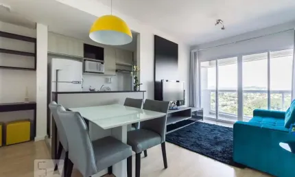 Apartamento com 1 quarto à venda na Avenida Ômega, --, Alphaville, Barueri