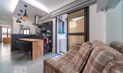 Apartamento à Venda - Jardim Bela Vista, 1 Quarto,  49 m2