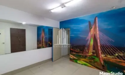 Excelente casa comercial para locação no campo belo, são paulo-sp: 4 salas, 2 banheiros, 2 vagas, 98m²!
