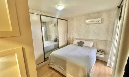 Apartamento semi-mobiliado de 3 dormitório sendo 1 suítes com vista para o rio no centro de itajaí!