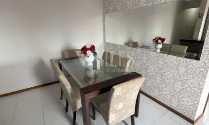 Apto mobiliado no cordeiros com piscina, salão de festas e segurança
