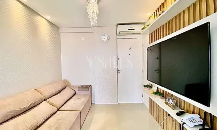 Apartamento de 2 dormitórios sendo um suíte lazer completo e com sol o dia todos