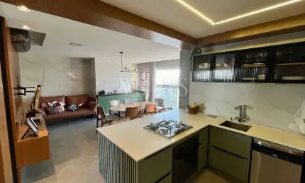 Luxuoso apartamento de 101m² à venda em condomínio completo