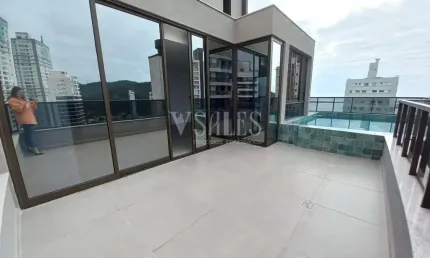 Cobertura duplex dos sonhos no bairro fazenda – vista espetacular e sofisticação