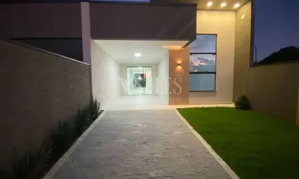 2 dormitorios, terreno amplo, linda casa em itajuba, excelente acababemento