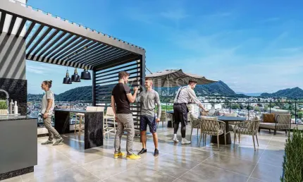 Piscina, salão de festas, sala de jogos, área gourmet. um espaço único para aproveitar com a família