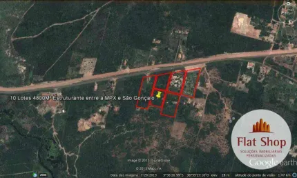 Terreno à venda, 4800 m² por R$ 235.000,00 - Pecém - São Gonçalo do Amarante/CE